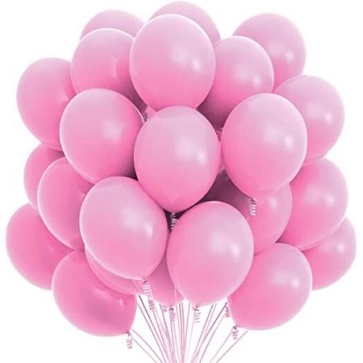 25 Pink Helium Balloons C