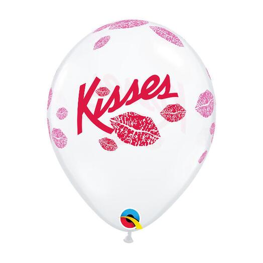 Kisses Rubber Balloon