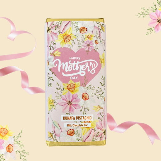 Mother s Day Kunafa Pistachio Dubai Chocolate Bar