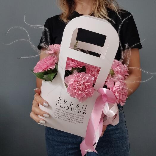 Dianthus en el bolso