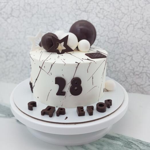 Торт Сникерс мужской