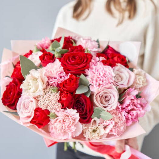 Pink and Red Bouquet