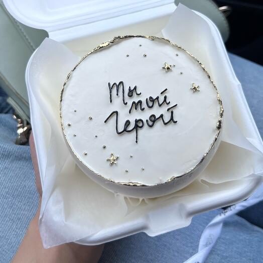 Бенто-торт «Ты мой герой»