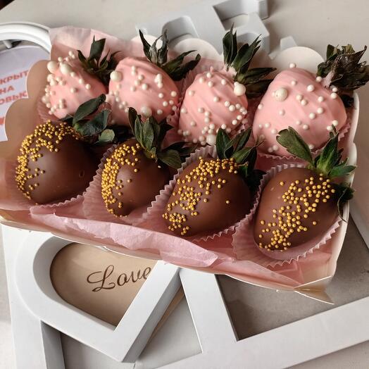 Клубника в шоколаде 8 шт 🍓