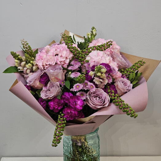 Bouquet "Lilac wind"