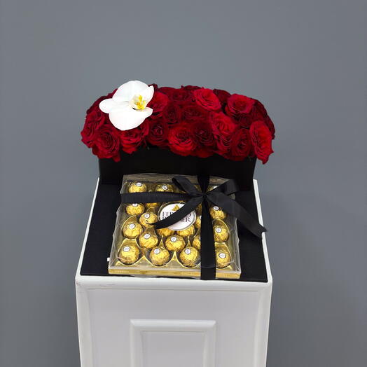 Luxurious Blooms and Exquisite Chocolates