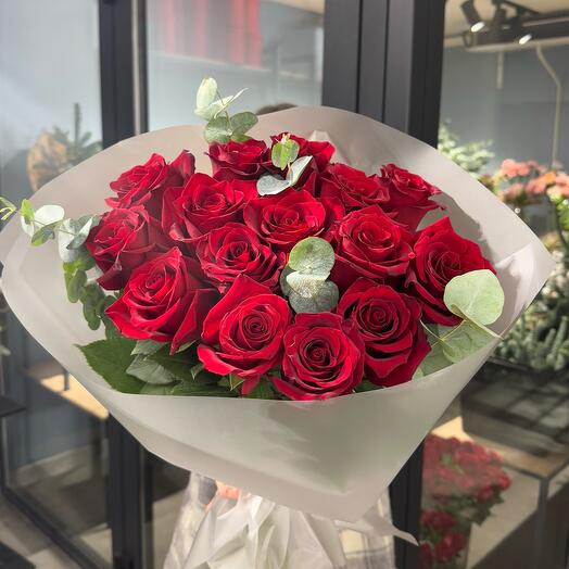 Розы 15 шт