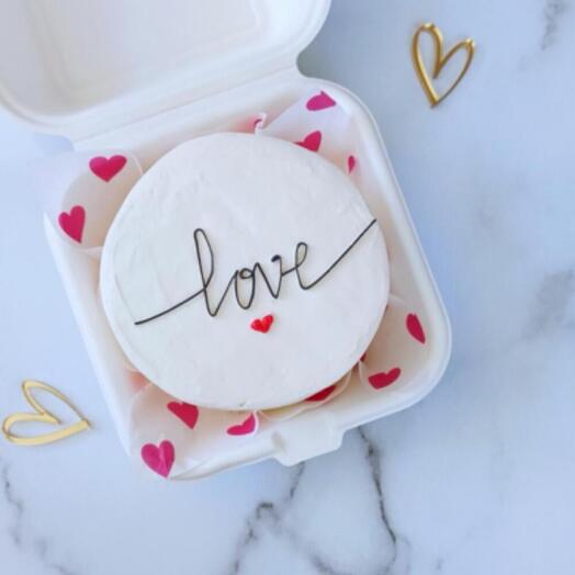 Bento cake love