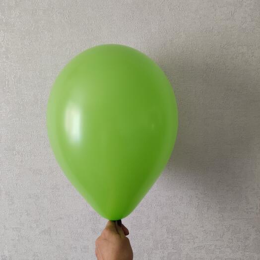 Шар латексный лайм 12"(28см)