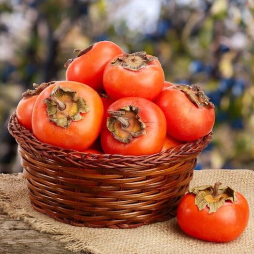 Persimmon Fruits Basket