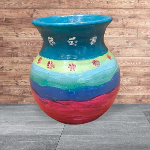 Art Hand Painted Pot/Vase - P006