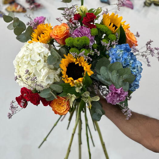 Sunset Symphony Bouquet