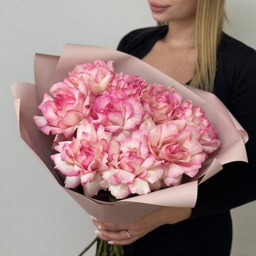Трендовый букет из французских роз💕 N08