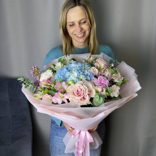 Букет гортензия