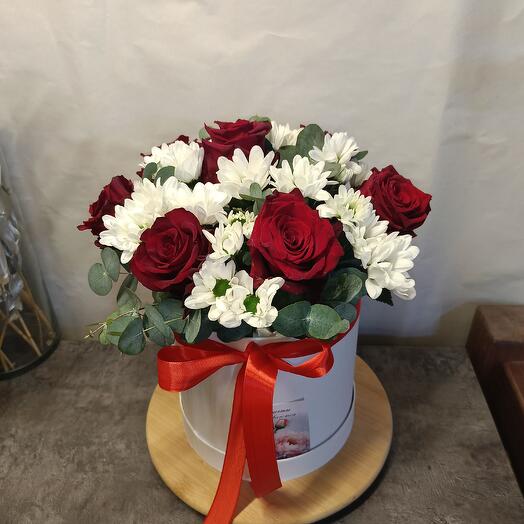 Цветы в коробке🌹