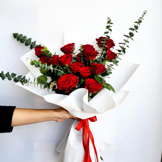 Classic Red Rose Bouquet