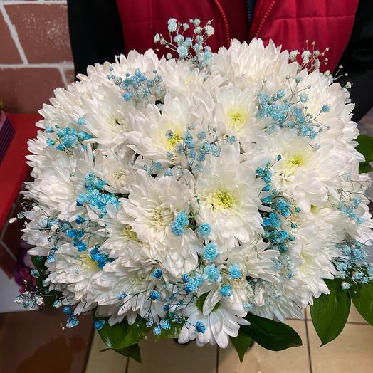 Flowers in a Biscuit box
