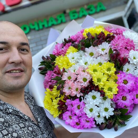 Хризантемы Пинк