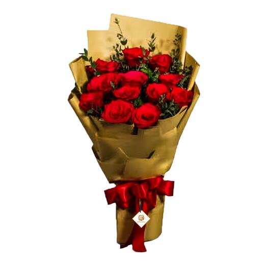 Babe - 12 Red Roses Bouquet