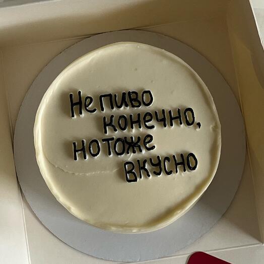 Бенто торт Не пиво конечно, но тоже вкусно
