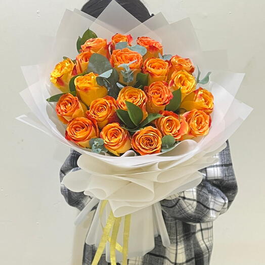 Orange Garden Bouquet