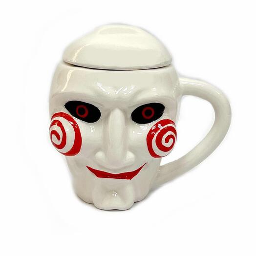 Кружка с крышкой Пила "Saw"