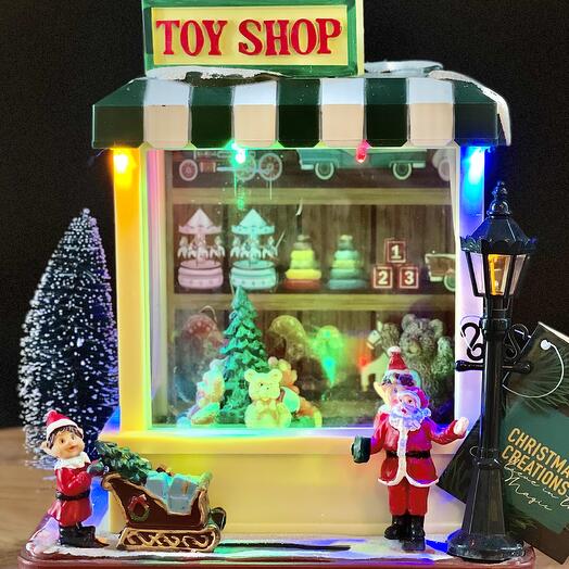 Toy shop animated, LED