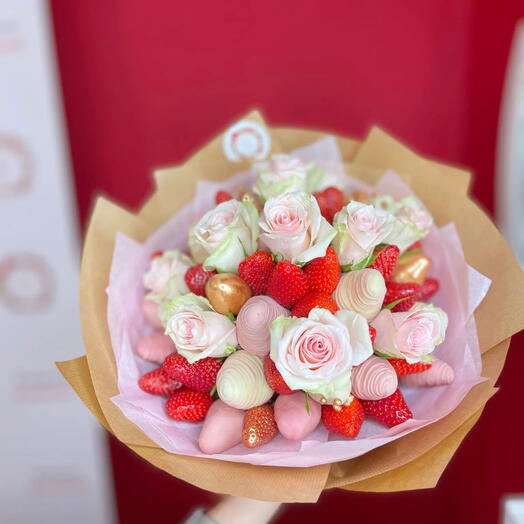 Bouquet « Fraise gourmande »