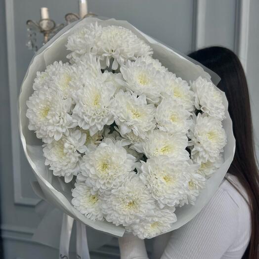 Bouquet Cloud of chrysanthemums