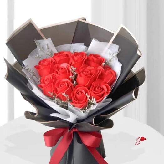 Red rose bouquet