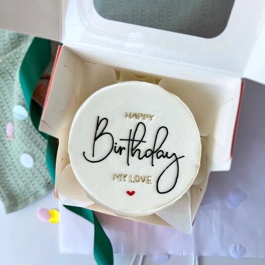 Бенто-торт «happy Birthday my love