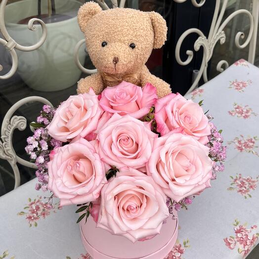 Teddy bear in love