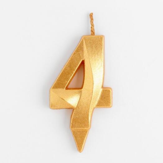 Golden candle "4"