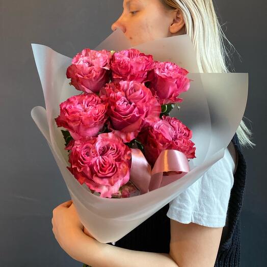 Un ramo de increíbles rosas peonías 💗