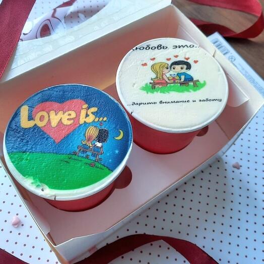 Bento glasses "cake to go"