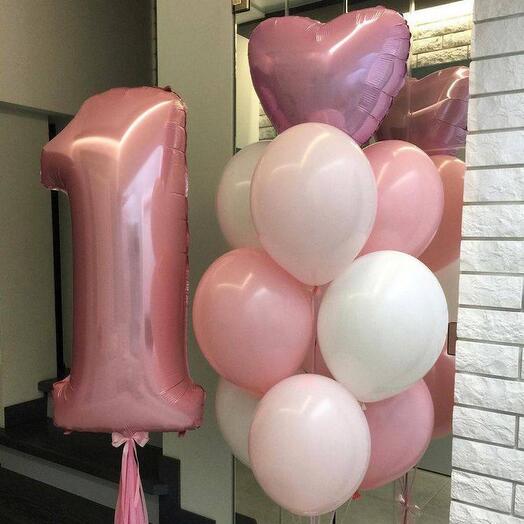 Composición de globos para eventos
