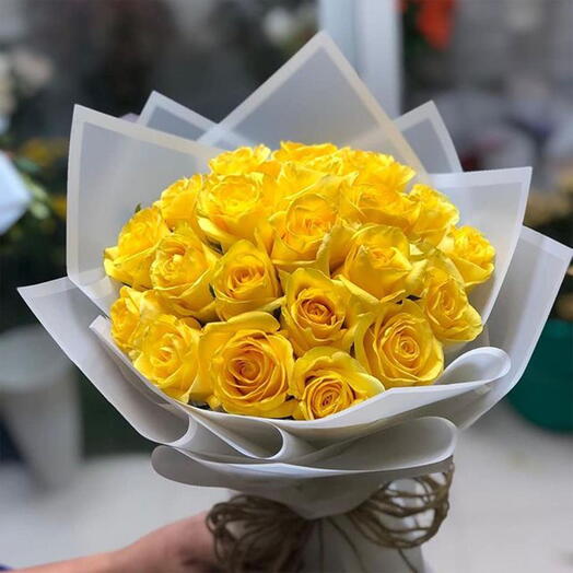 Yellow Rose Bouquet