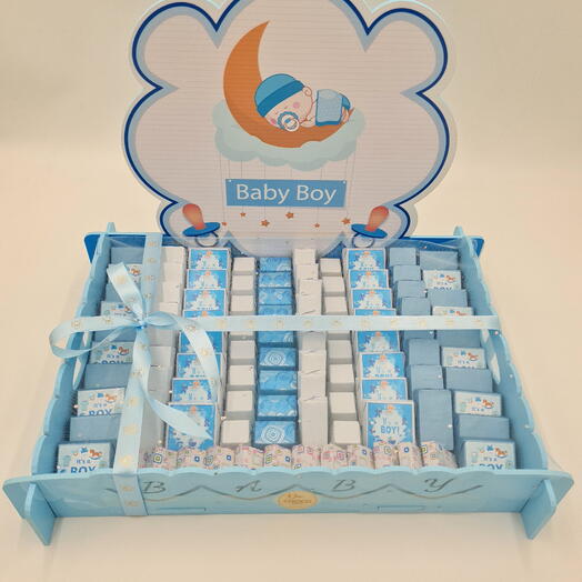 Baby boy tray (large size )