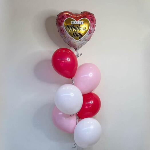 Set of balloons for Mother s Day 1