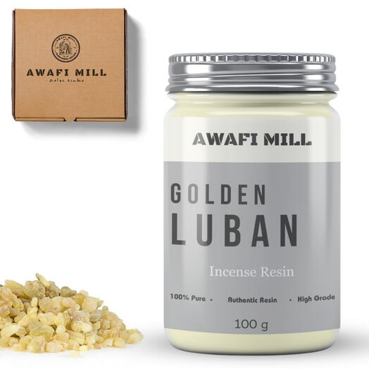 AWAFI MILL Golden Tears | Aromatic Resins - Bottle of 100 Gram