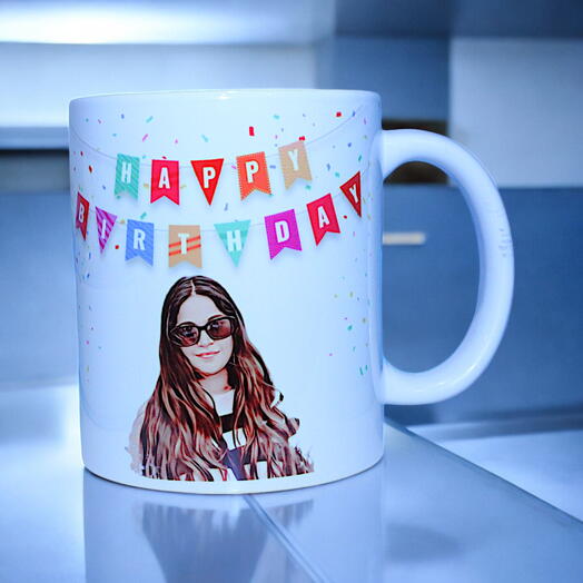 Colorful Birthday Surprise Personalized Mug Ever Best Gift For Her