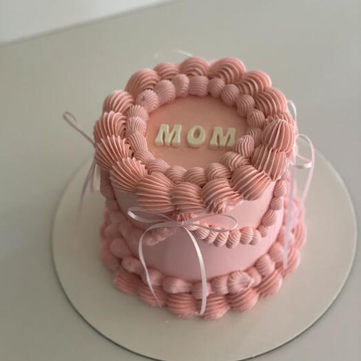 Mothers special cake design - Mothers day / Birthday