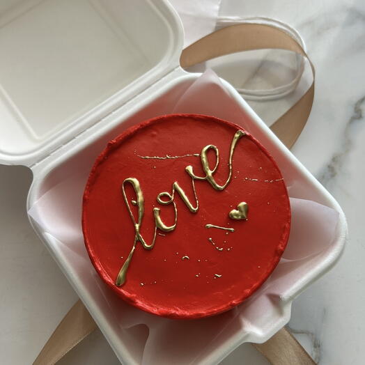 Бенто-торт Love на 14 февраля  День влюбленных