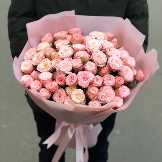 Букет 💐 из куставих роз