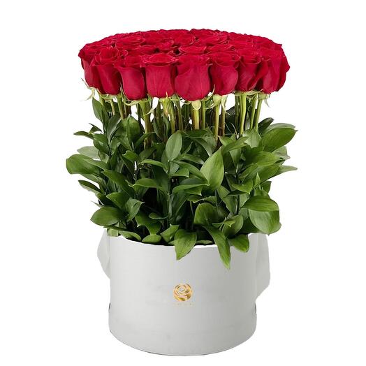 Hayati - 30 Red Roses Standing Arrangment