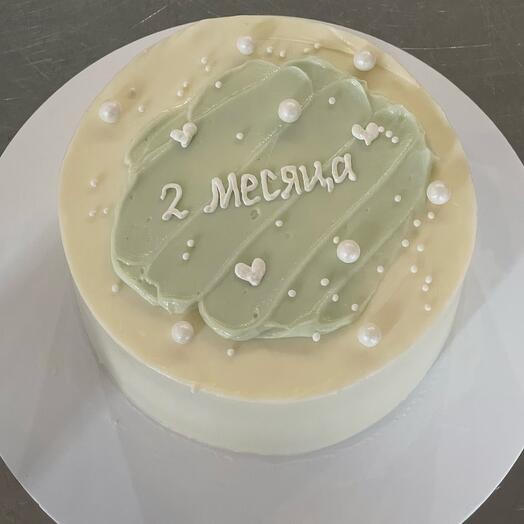 Бенто-торт «2 месяца»
