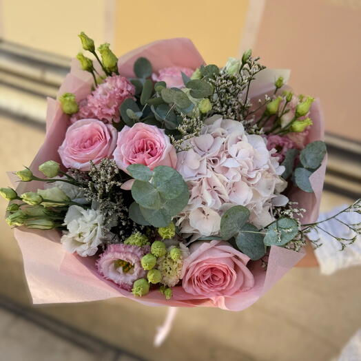 Bouquet pastel d ete