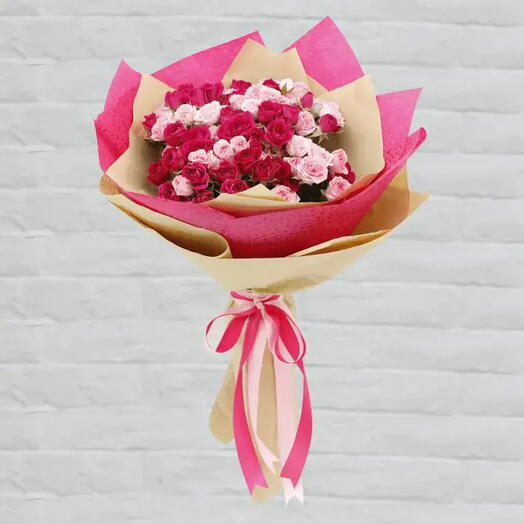 Pink Rose Bouquet