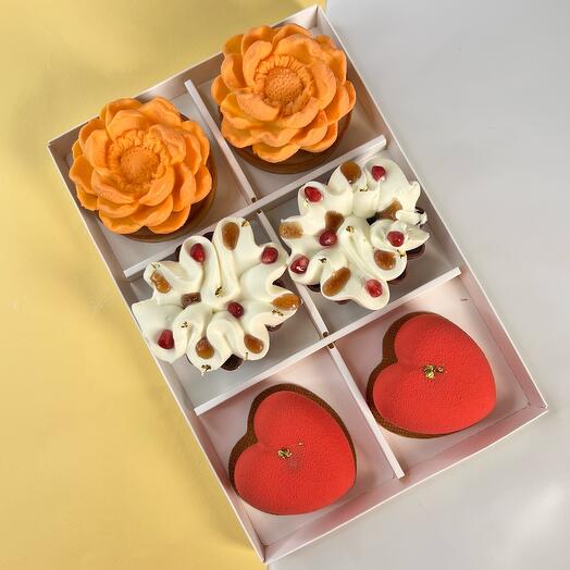 Пирожные для любимой в подарок 🌼