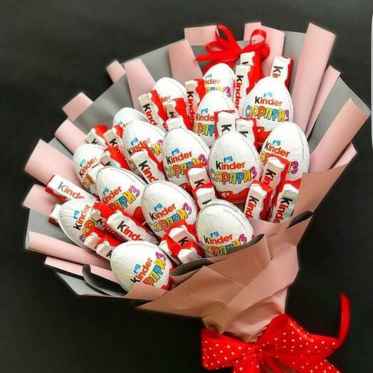 Букет Кіндер сюрприз